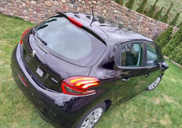 Peugeot 208 cena 24900 przebieg: 109411, rok produkcji 2017 z Czarnków małe 704
